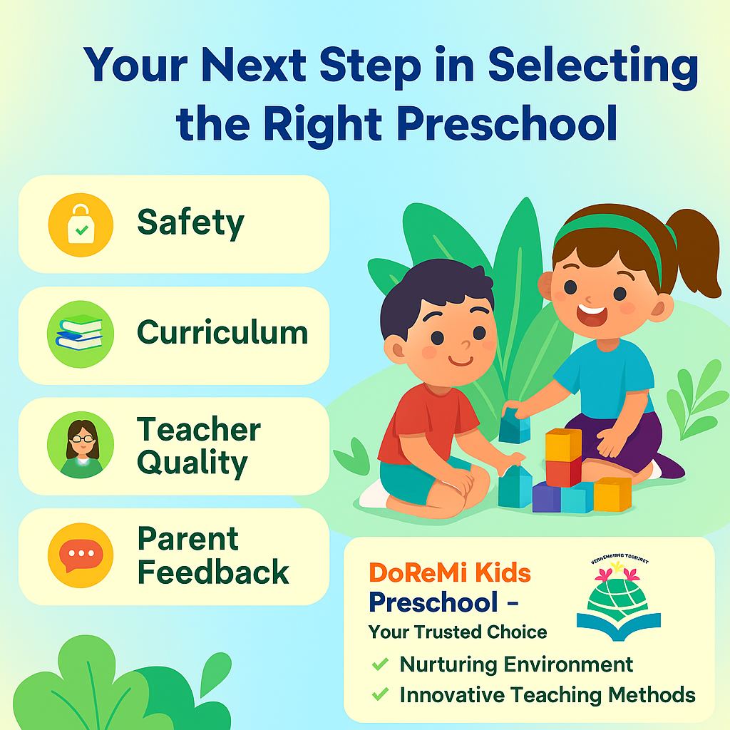 Your Next Step in Selecting the Right Preschool
